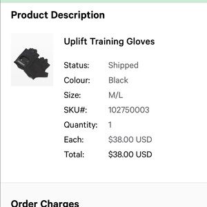 Lululemon training gloves